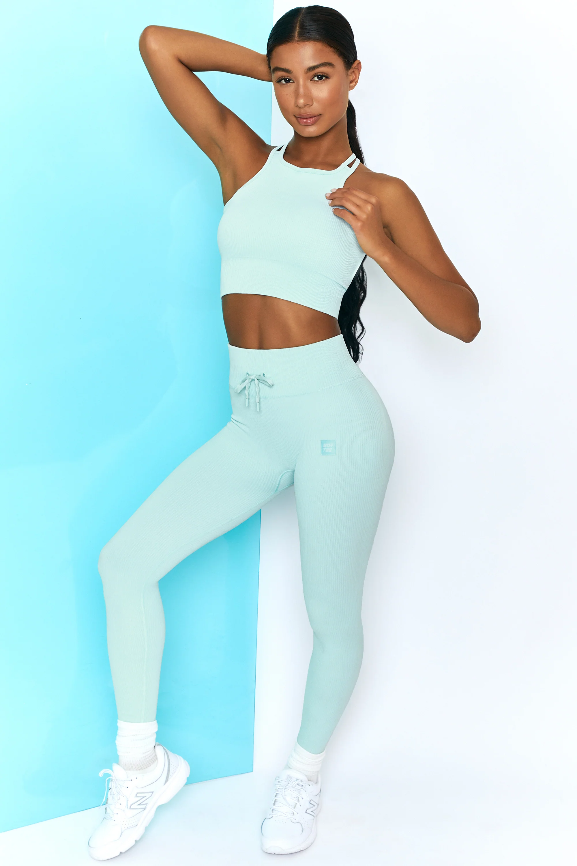 Leggings in Light Blue