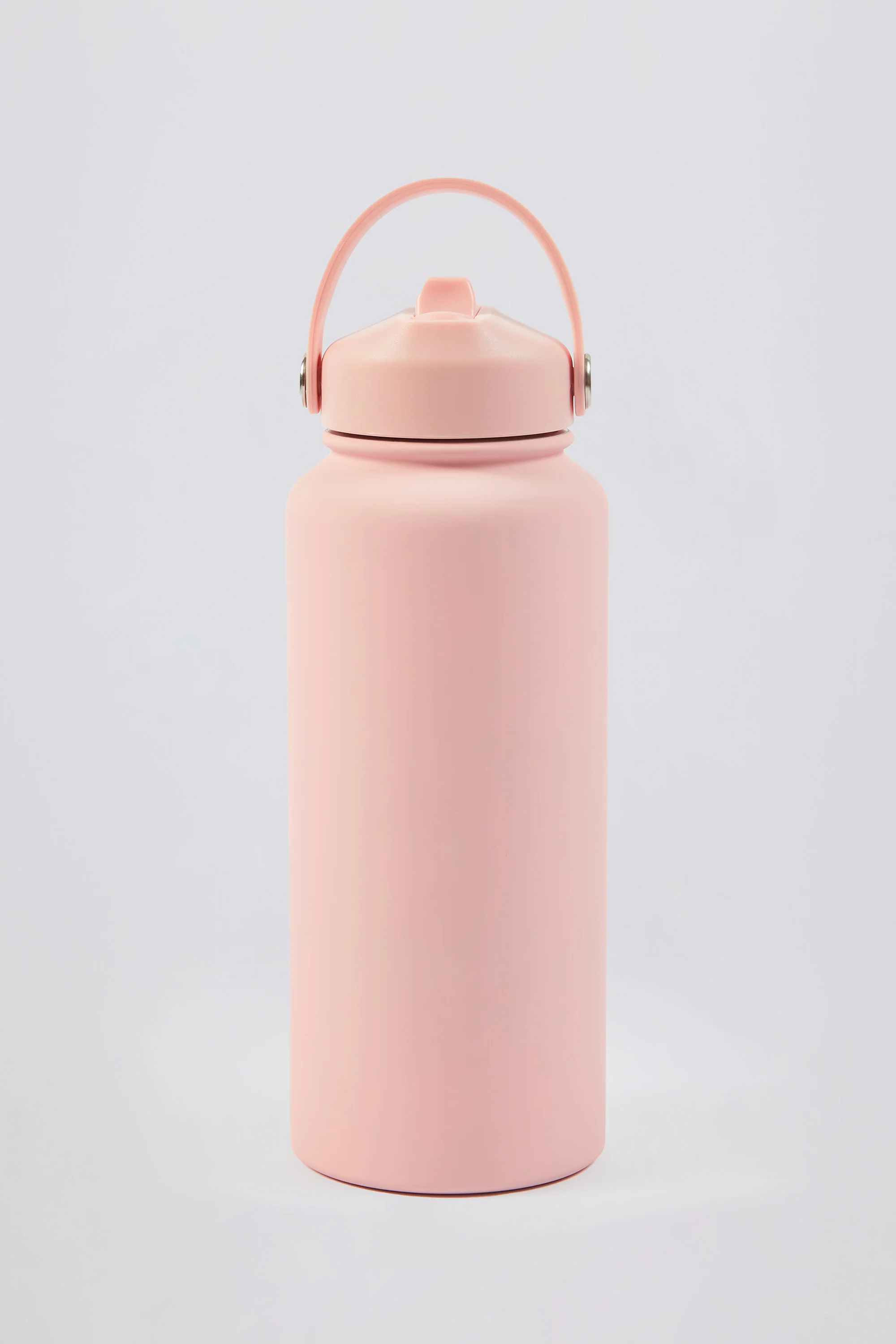 Thermos Water Bottle in Bubblegum Pink