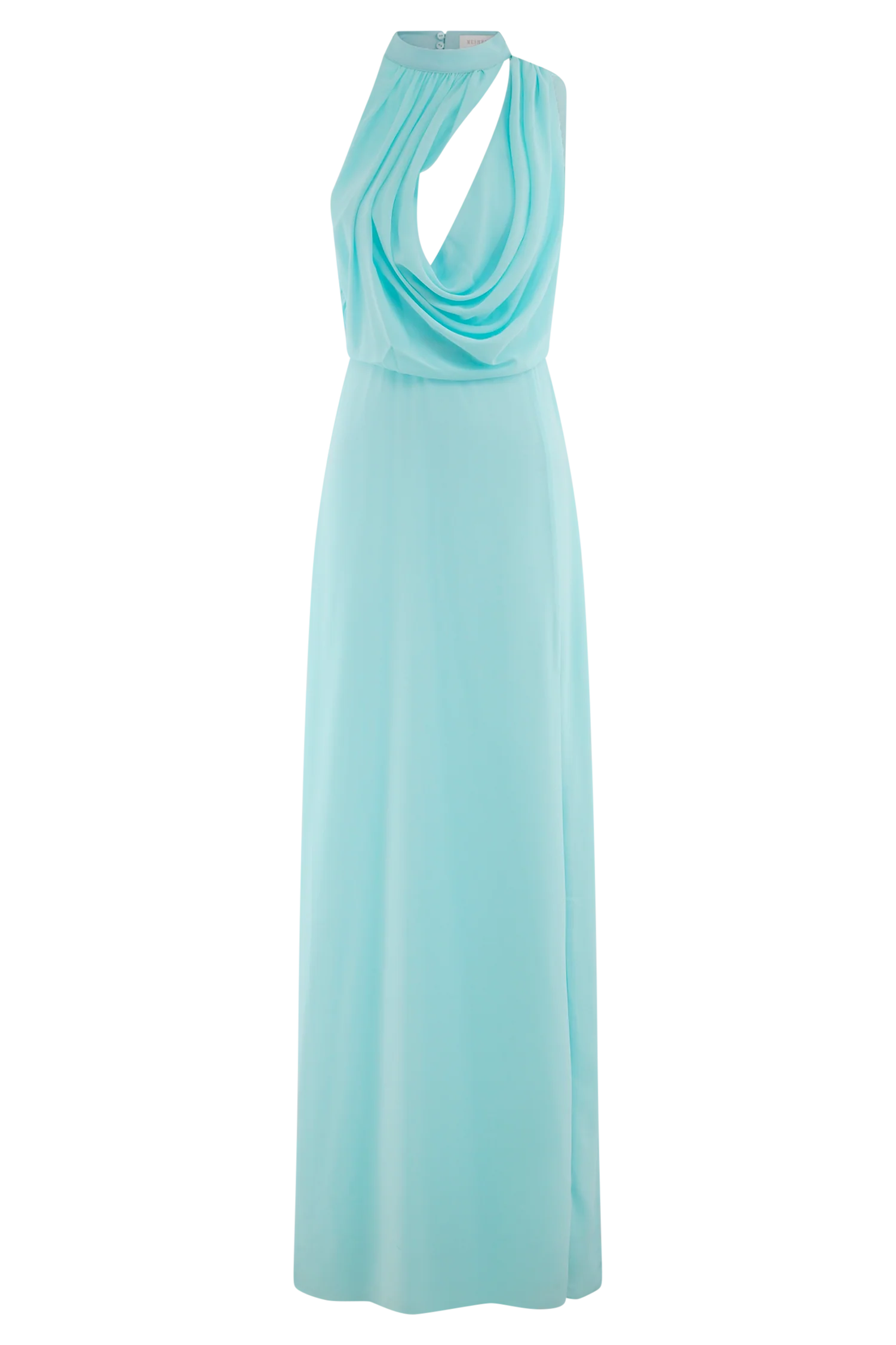 Galia Cowl Neck Maxi Dress - Lagoon