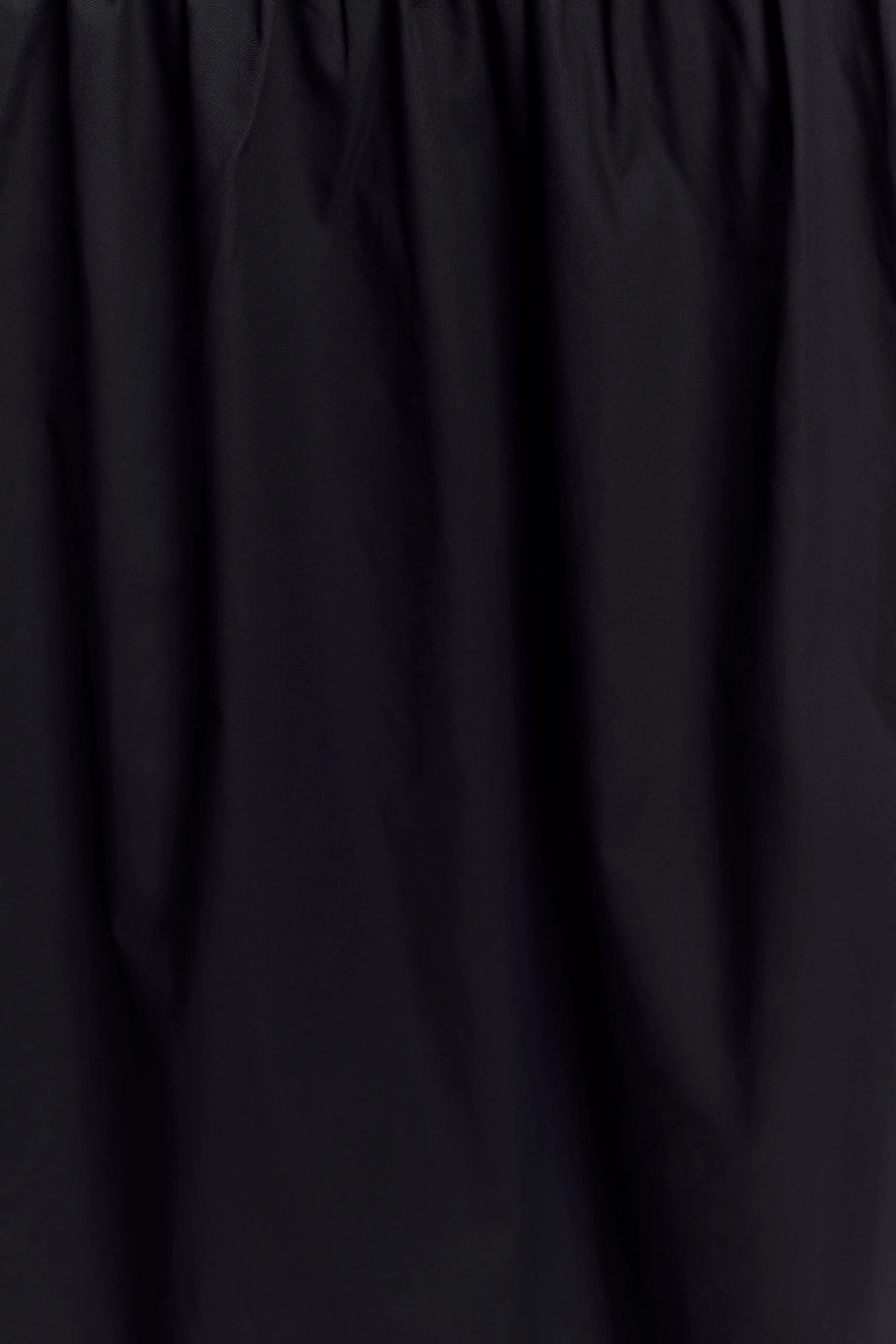 Janis Cotton Frill Maxi Dress - Black