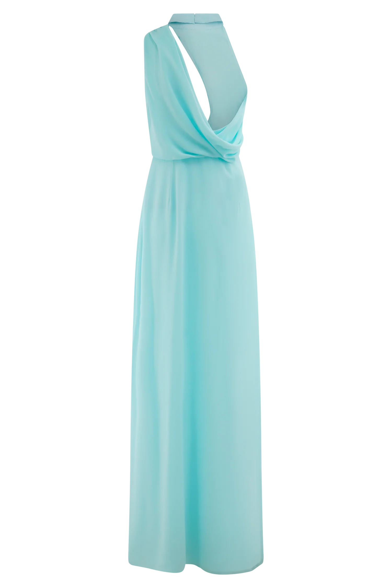 Galia Cowl Neck Maxi Dress - Lagoon