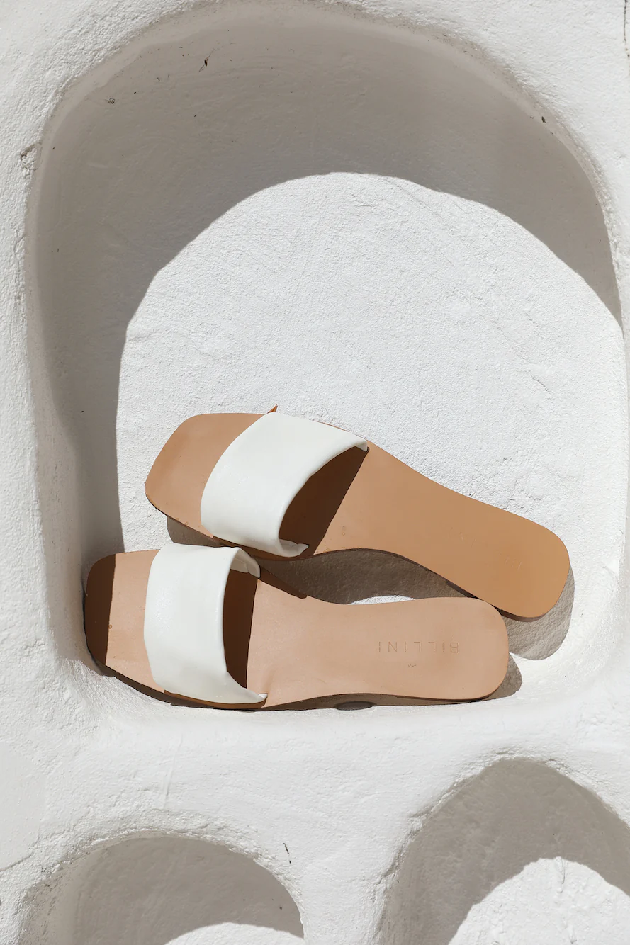 BILLINI Fayah Sandals White