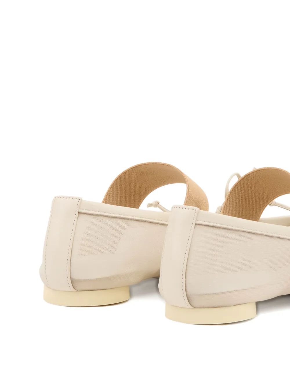 MM6 Maison Margiela mesh ballerina shoes