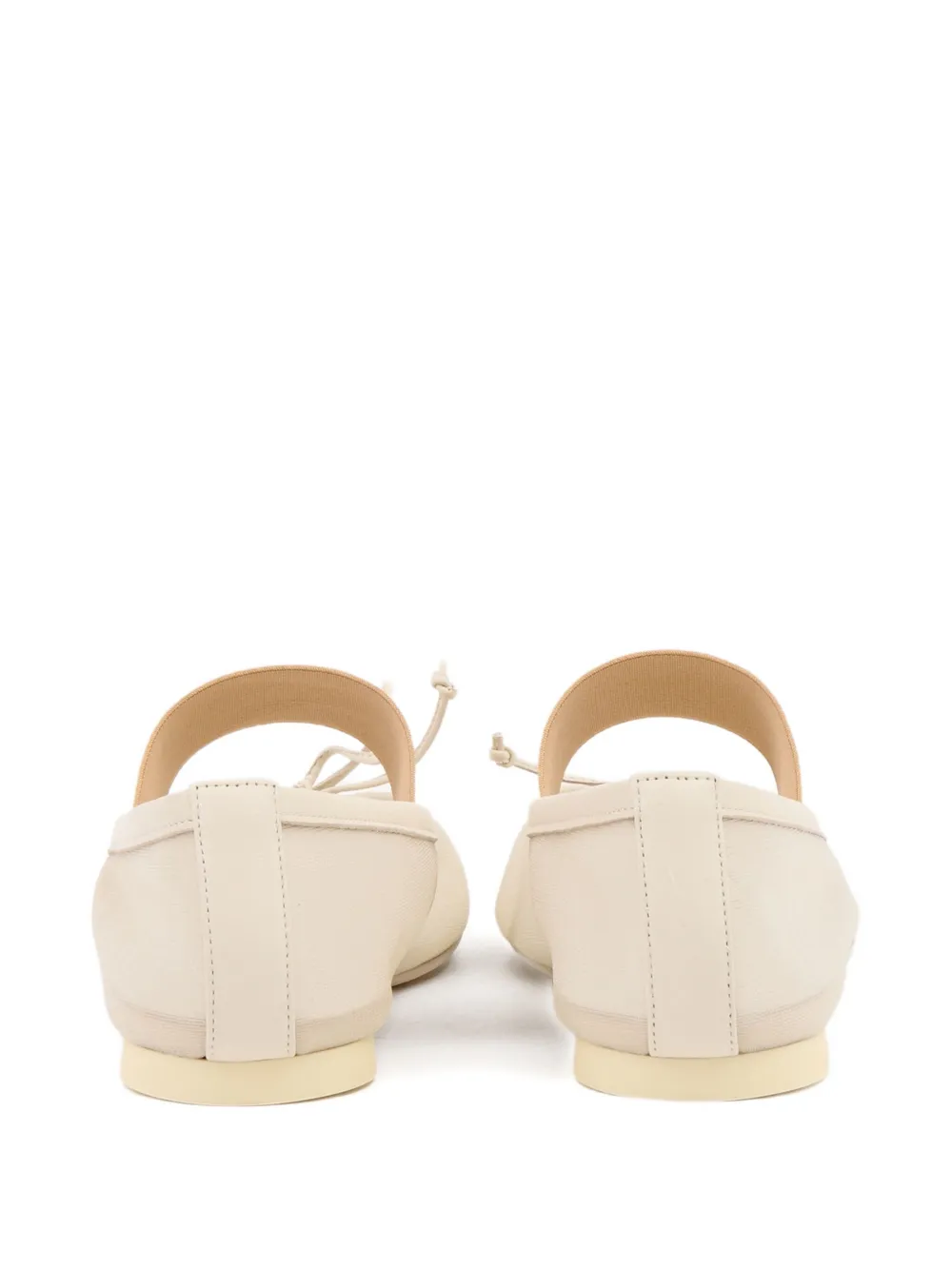 MM6 Maison Margiela mesh ballerina shoes