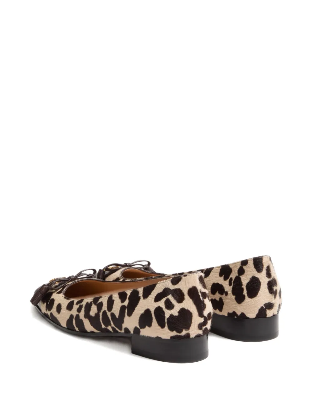 Valentino Garavani leopard print ballet flats