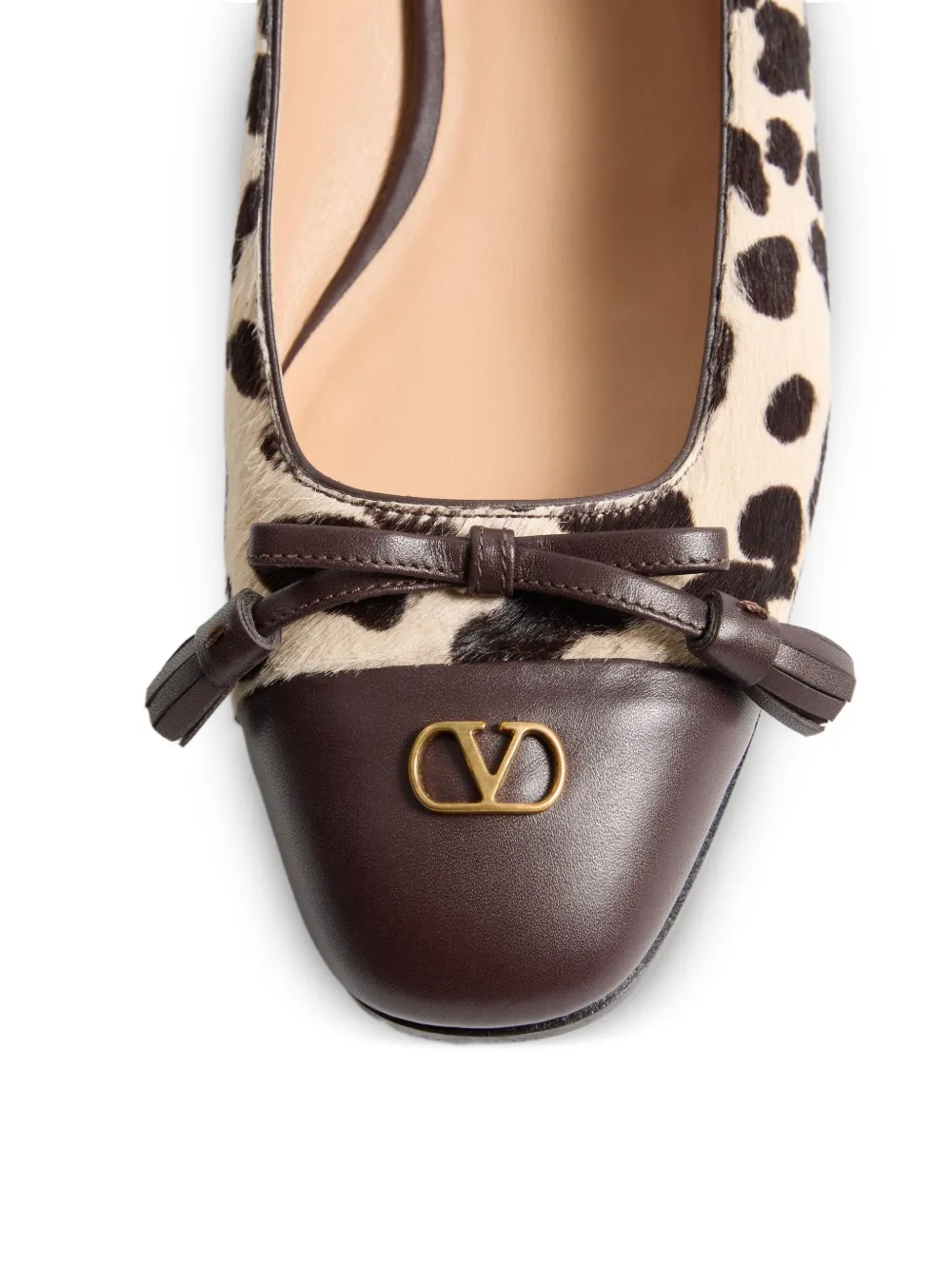 Valentino Garavani leopard print ballet flats
