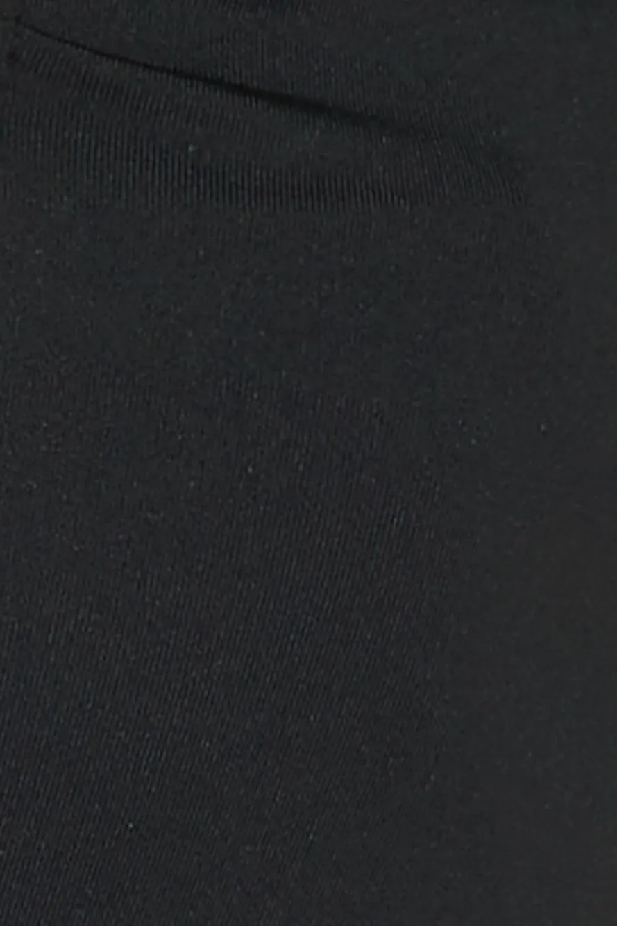 Straight To The Top Bodysuit Black