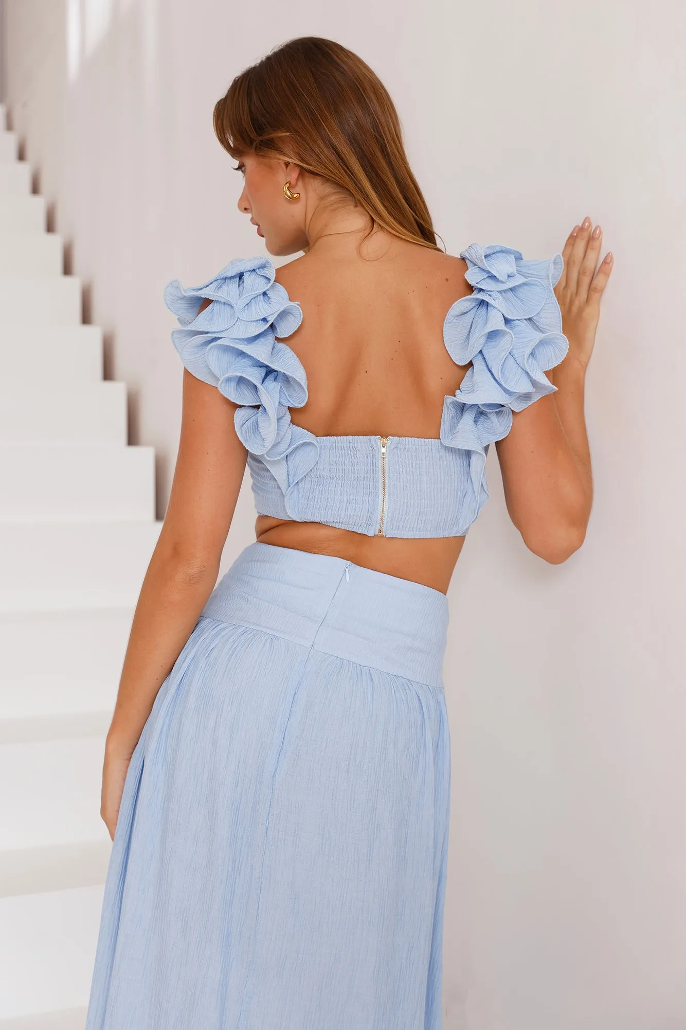 Island Of Milos Set Light Blue