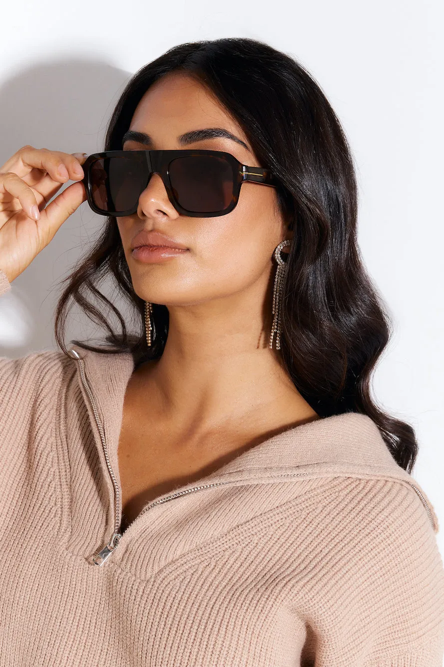 BANBE The Karlie Sunglasses Havana Auburn