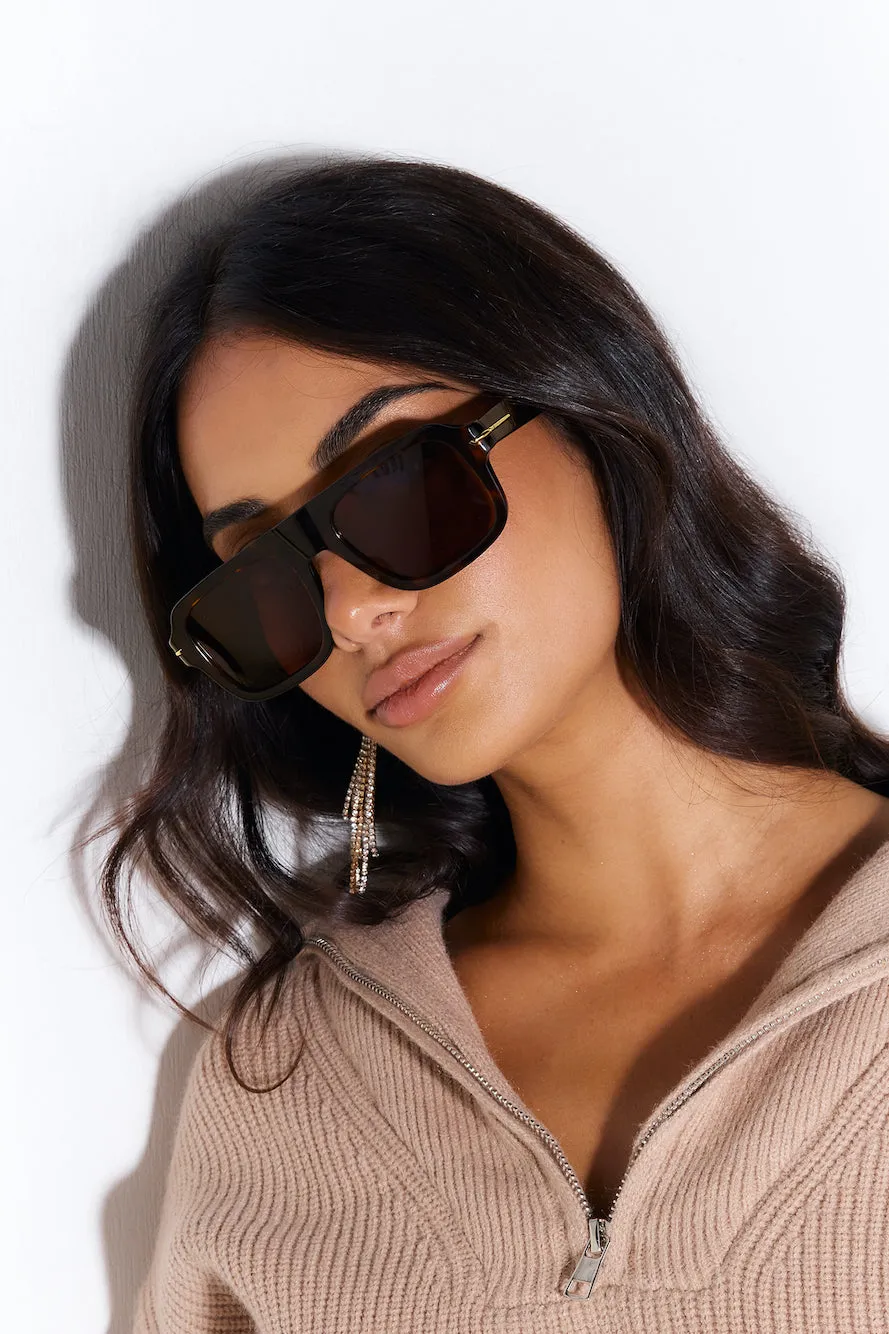 BANBE The Karlie Sunglasses Havana Auburn