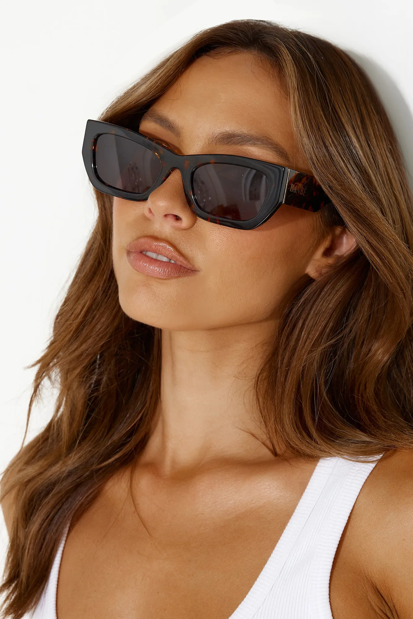 BANBE The Iman Sunglasses Amber Tort