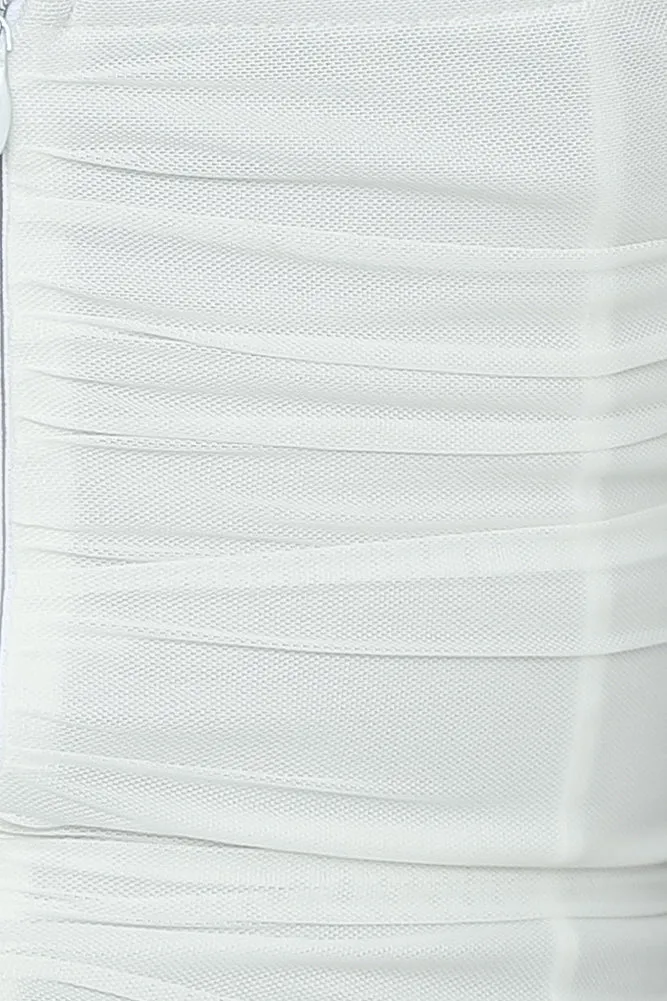 Devil Eye Bodysuit White