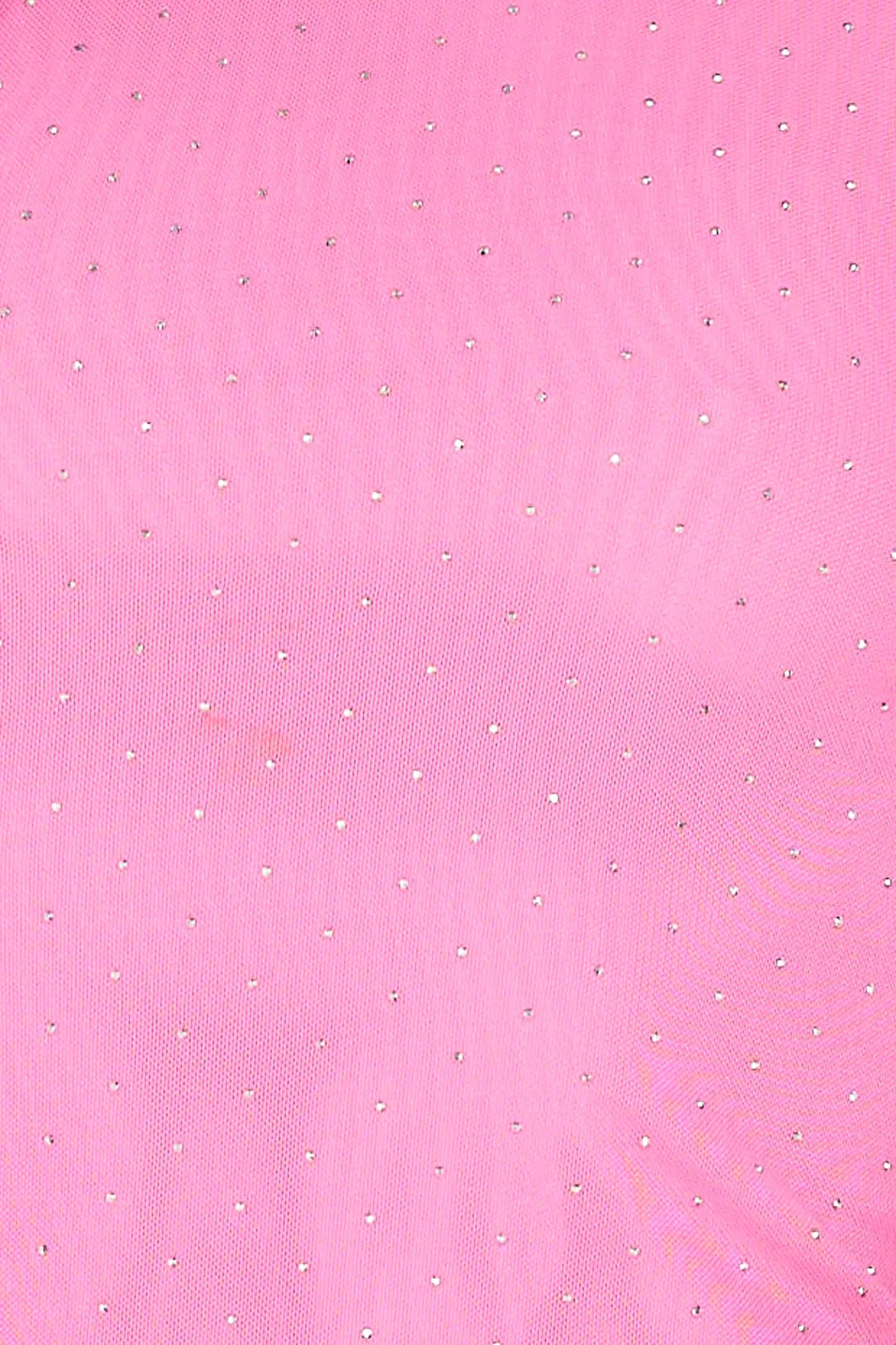 Party Sparkles Diamante Mesh Mini Skirt Pink