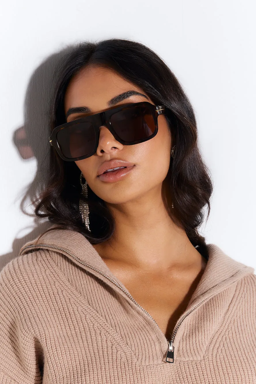 BANBE The Karlie Sunglasses Havana Auburn