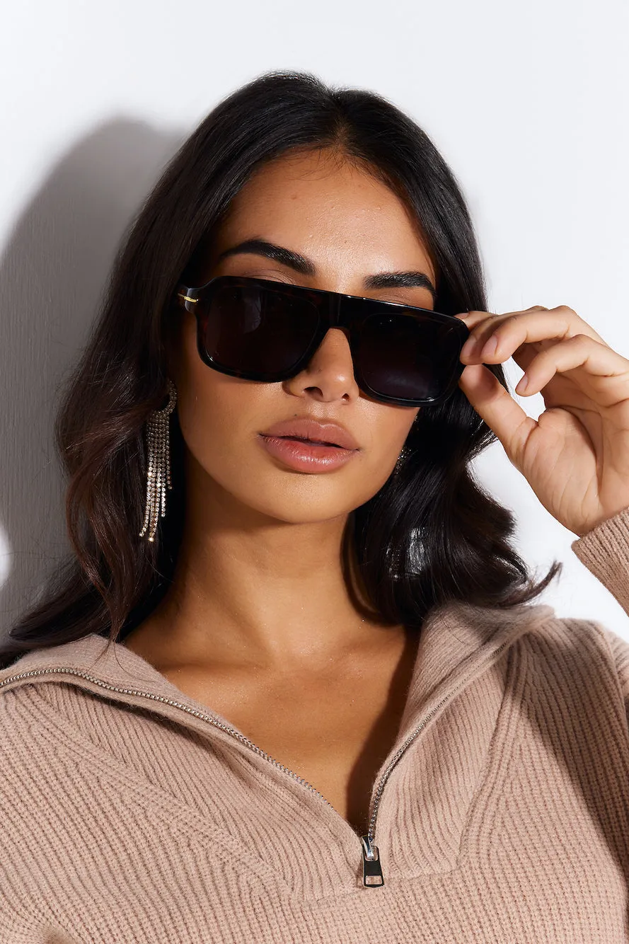 BANBE The Karlie Sunglasses Havana Auburn