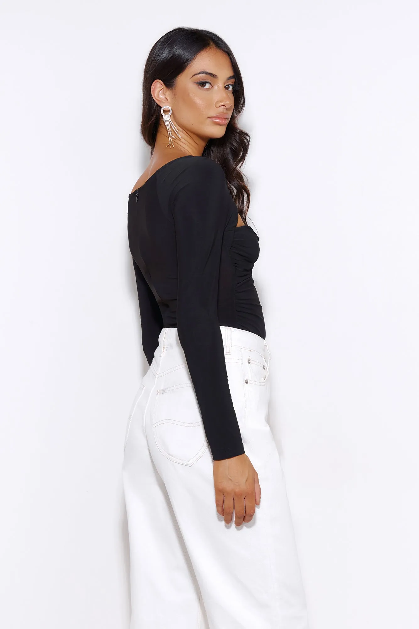 Love Around Bodysuit Black