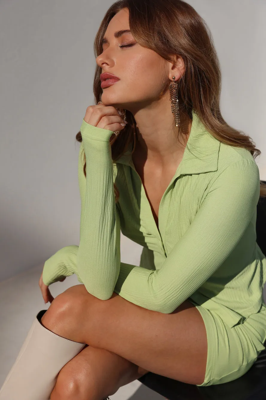 Influence Me Top Green