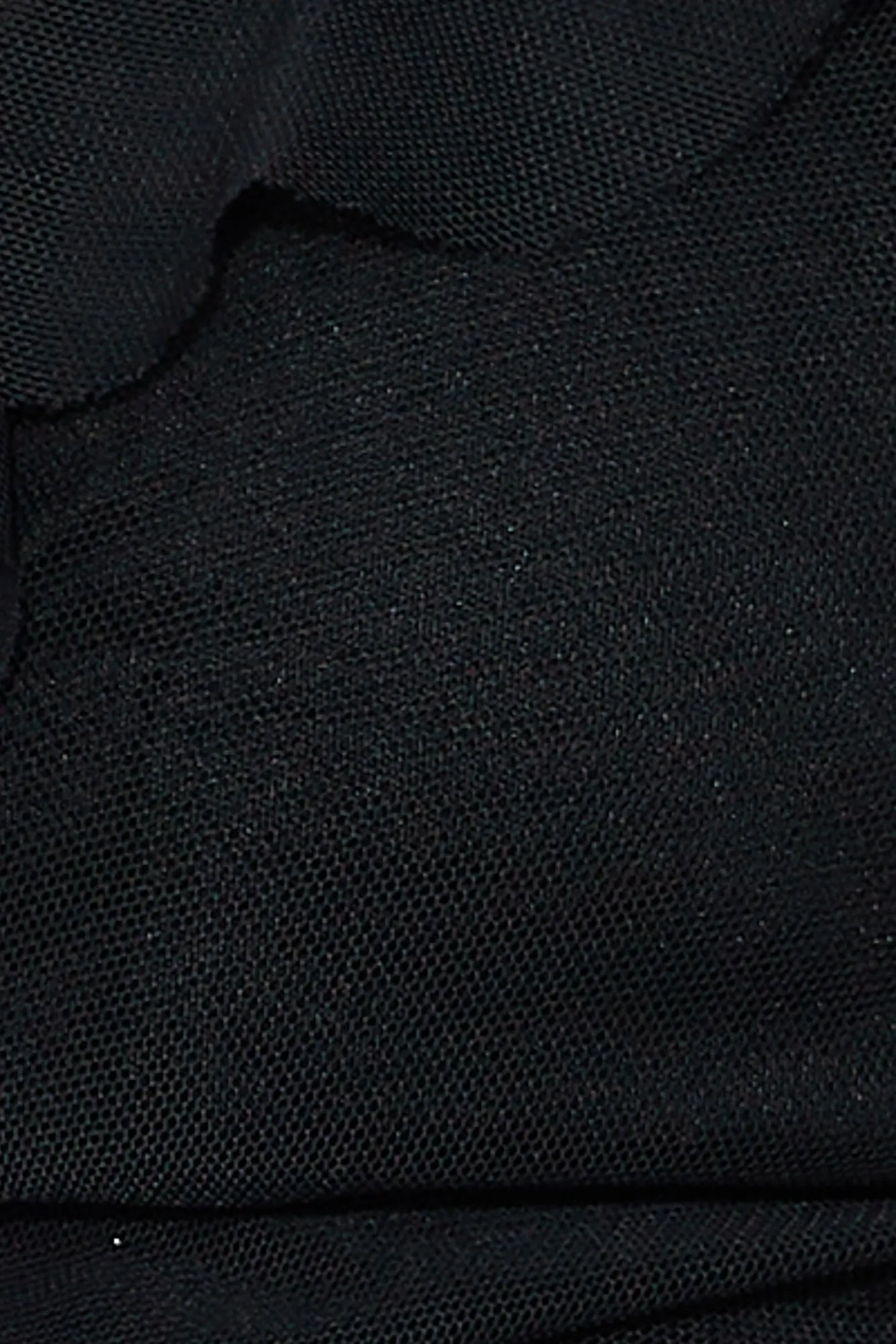 City Escape Mesh Top Black