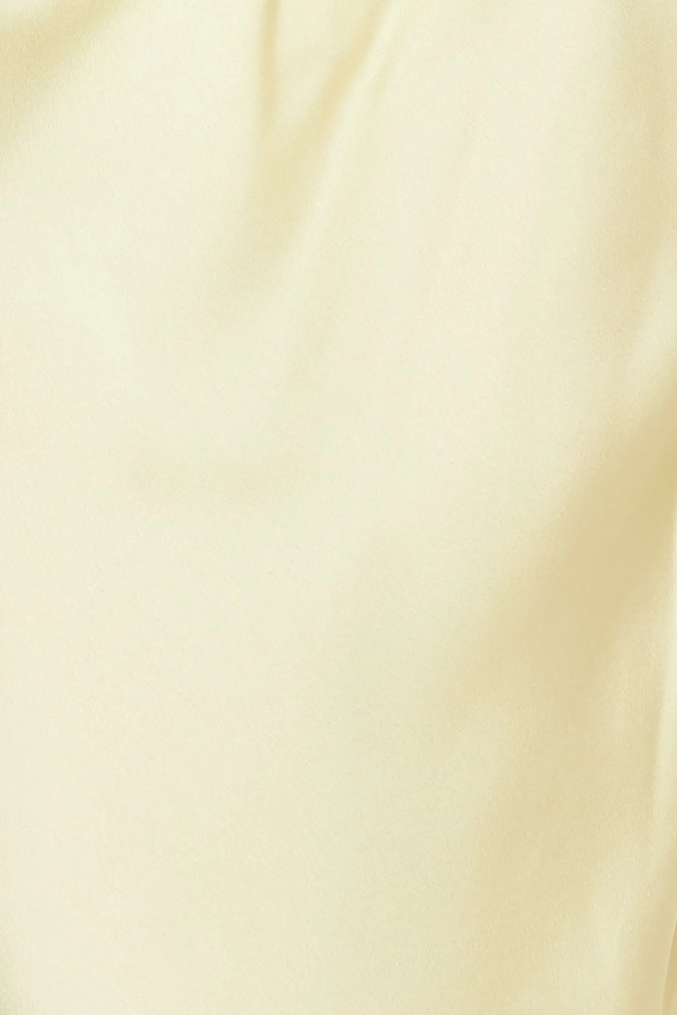 You're The VIP Satin Crop Top Yellow