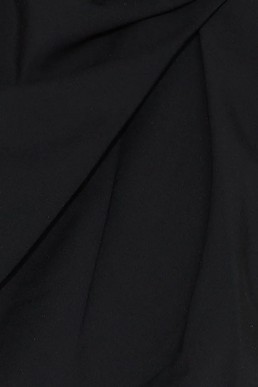 Style At Midnight Crop Top Black