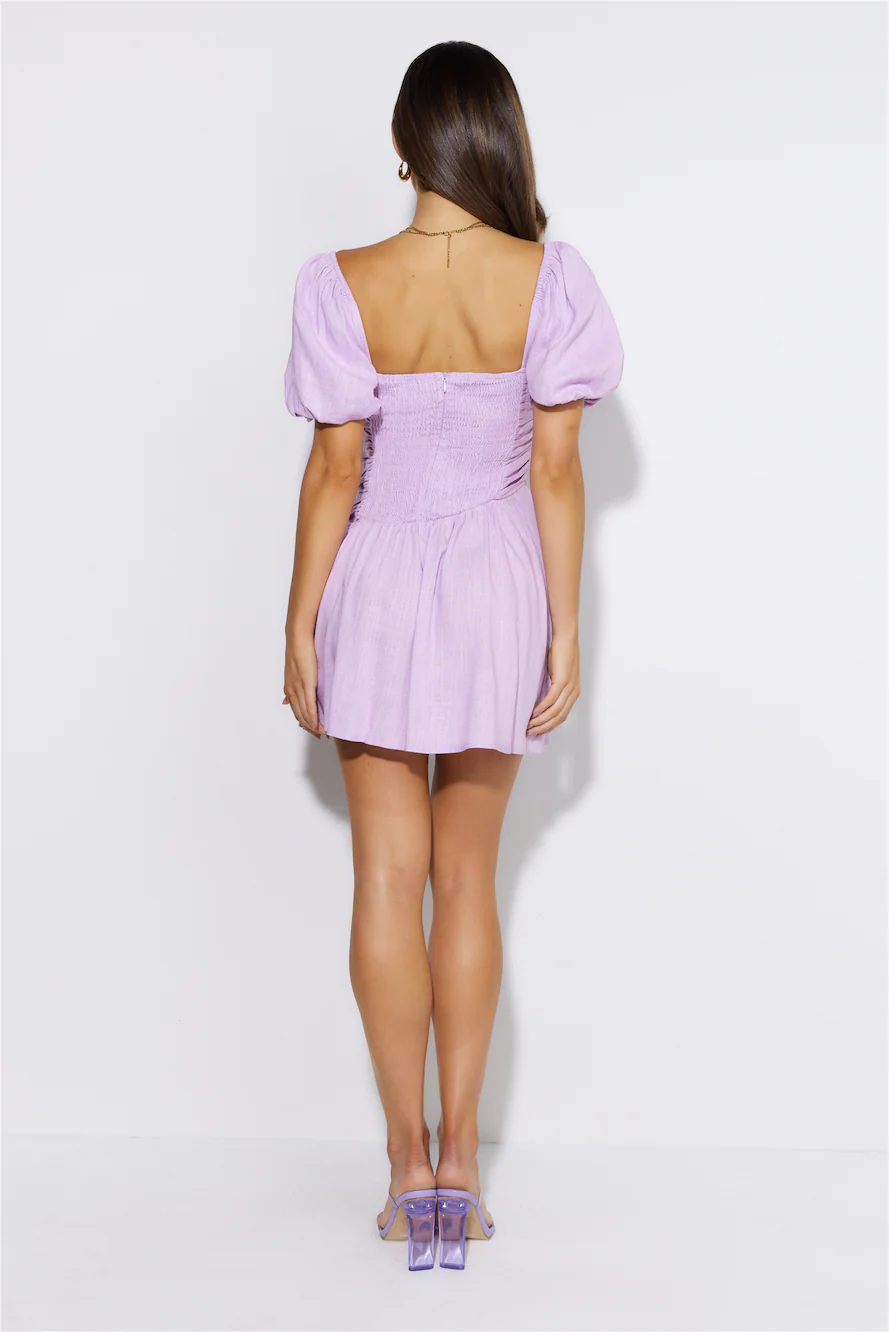 Pretty Pals Mini Dress Lilac