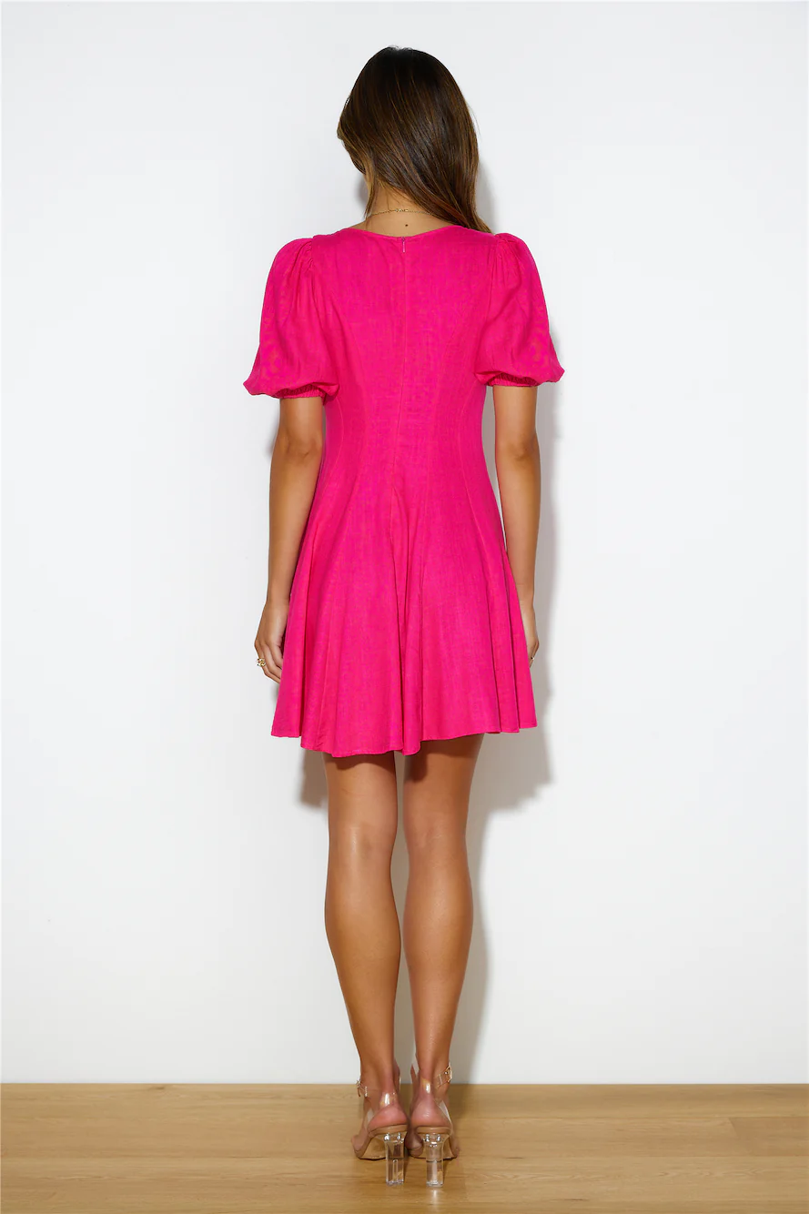 Pretty Sights Dress Pink