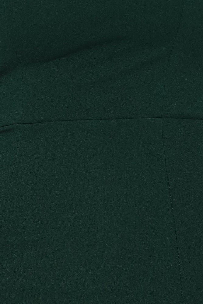 Beacnlady Taking It Back Dress Forest Green