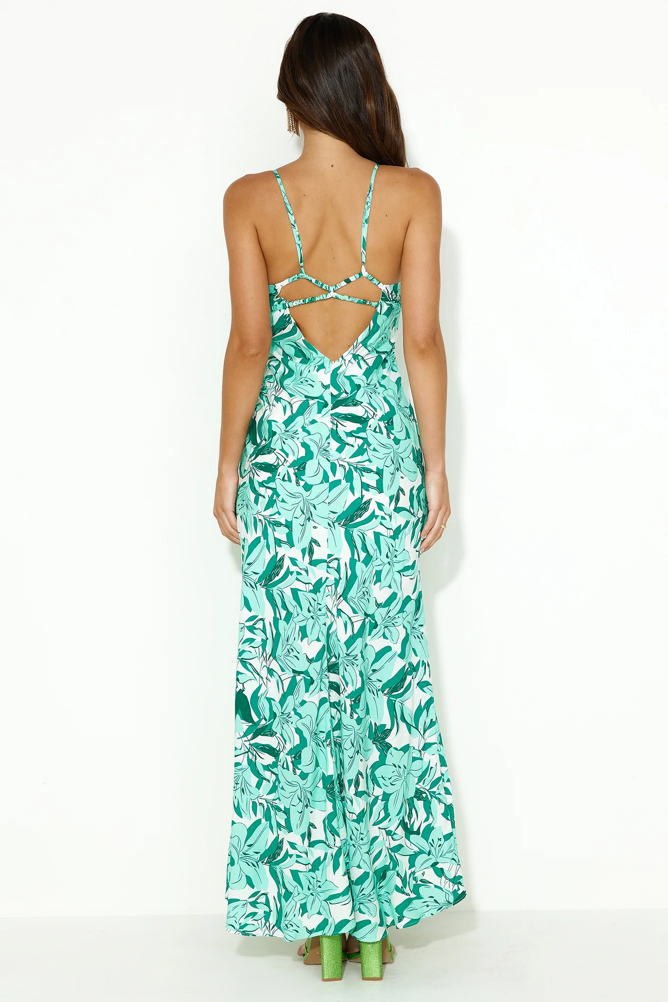 Good To Go Maxi Dress Green