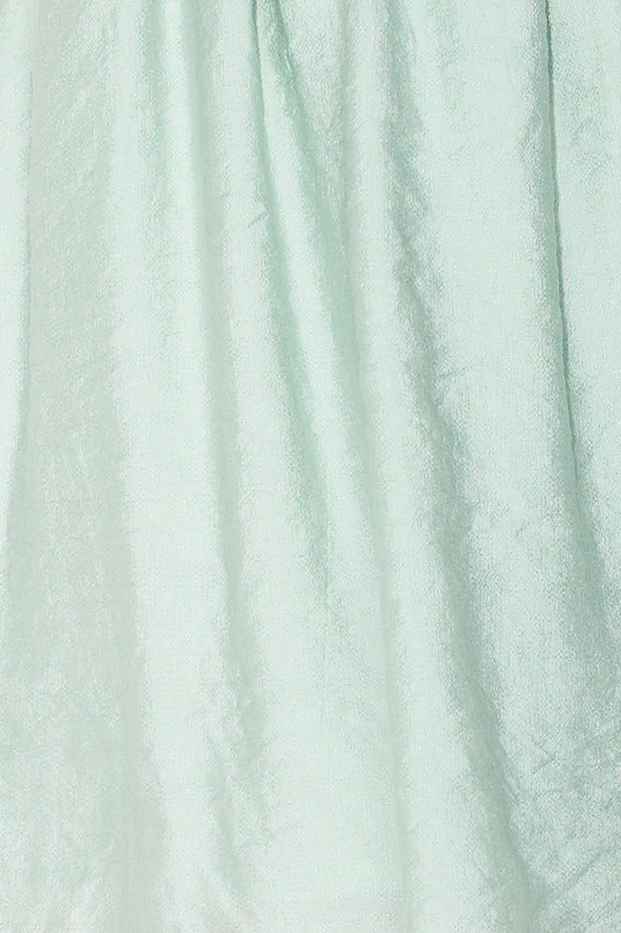 Serene Sunshine Mini Dress Sage