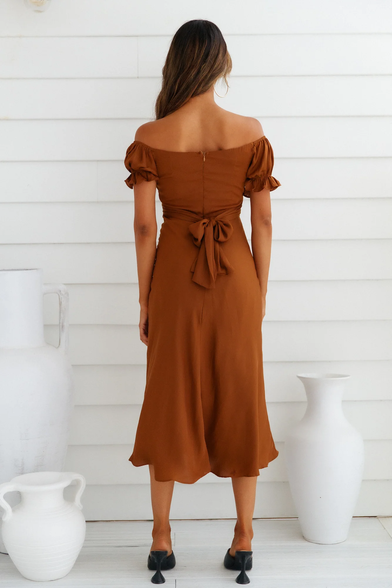 Sky Child Maxi Dress Chocolate