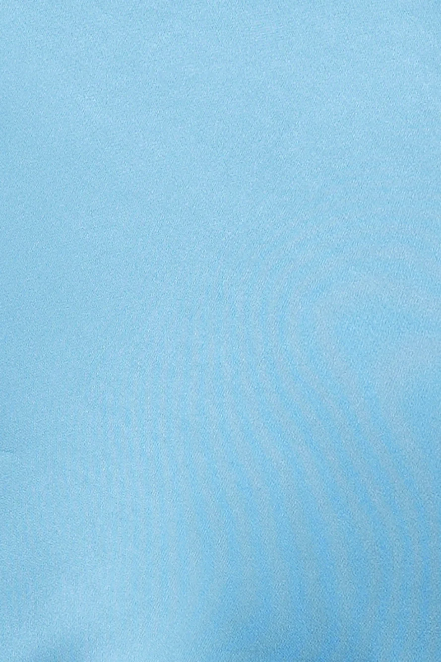 Cocktail Events Satin Mini Dress Blue