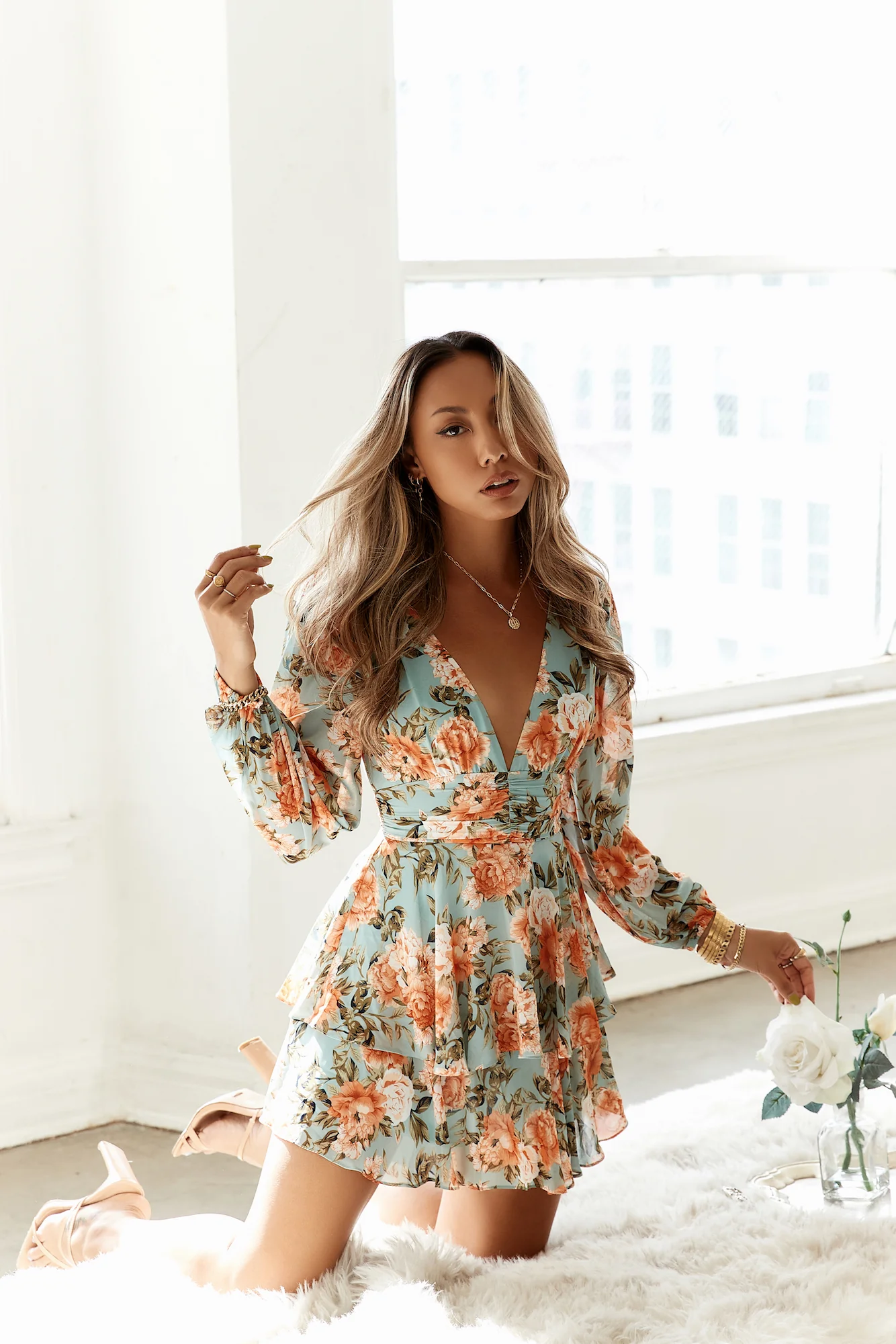 Beacnlady Miami Love Dress Mint