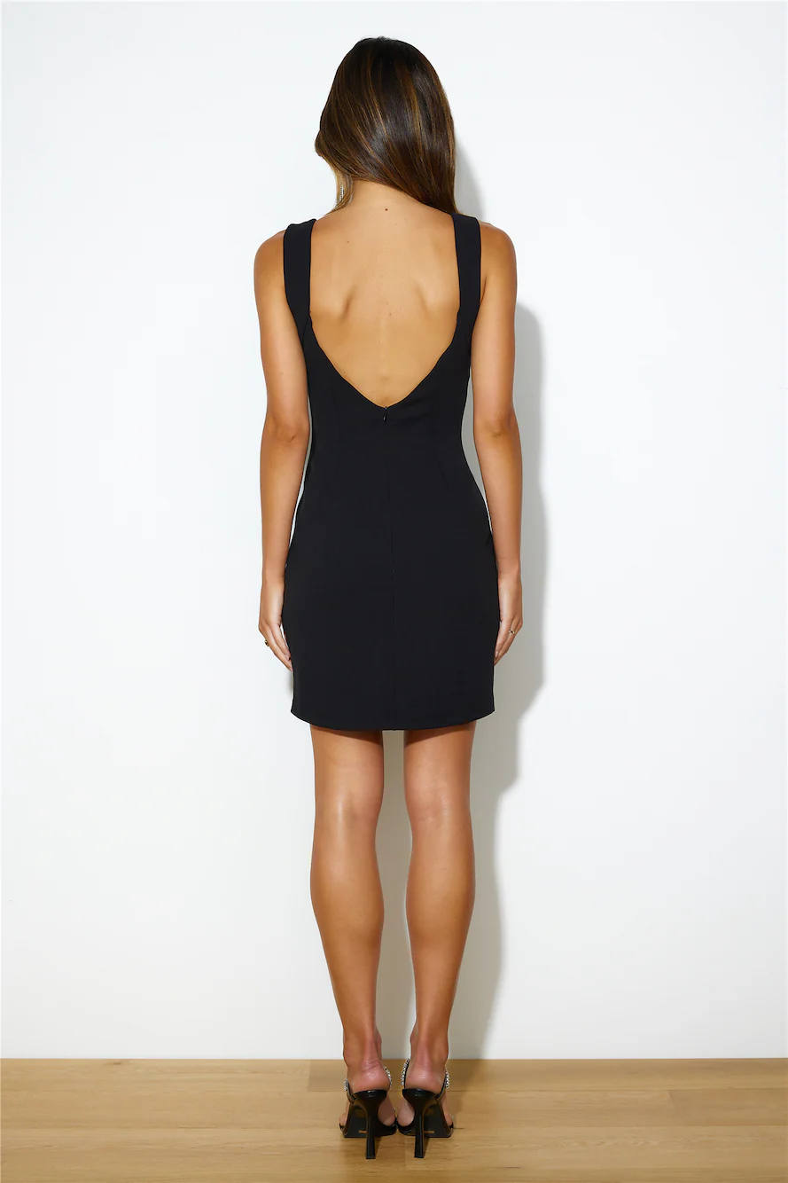 Want It Proper Dress Black