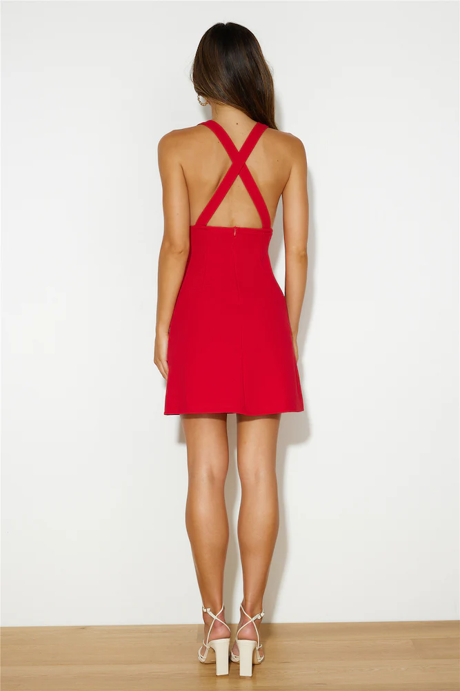 Hottest Gal Mini Dress Red