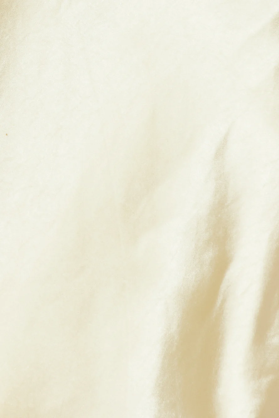 Summer Taste Satin Mini Dress Yellow