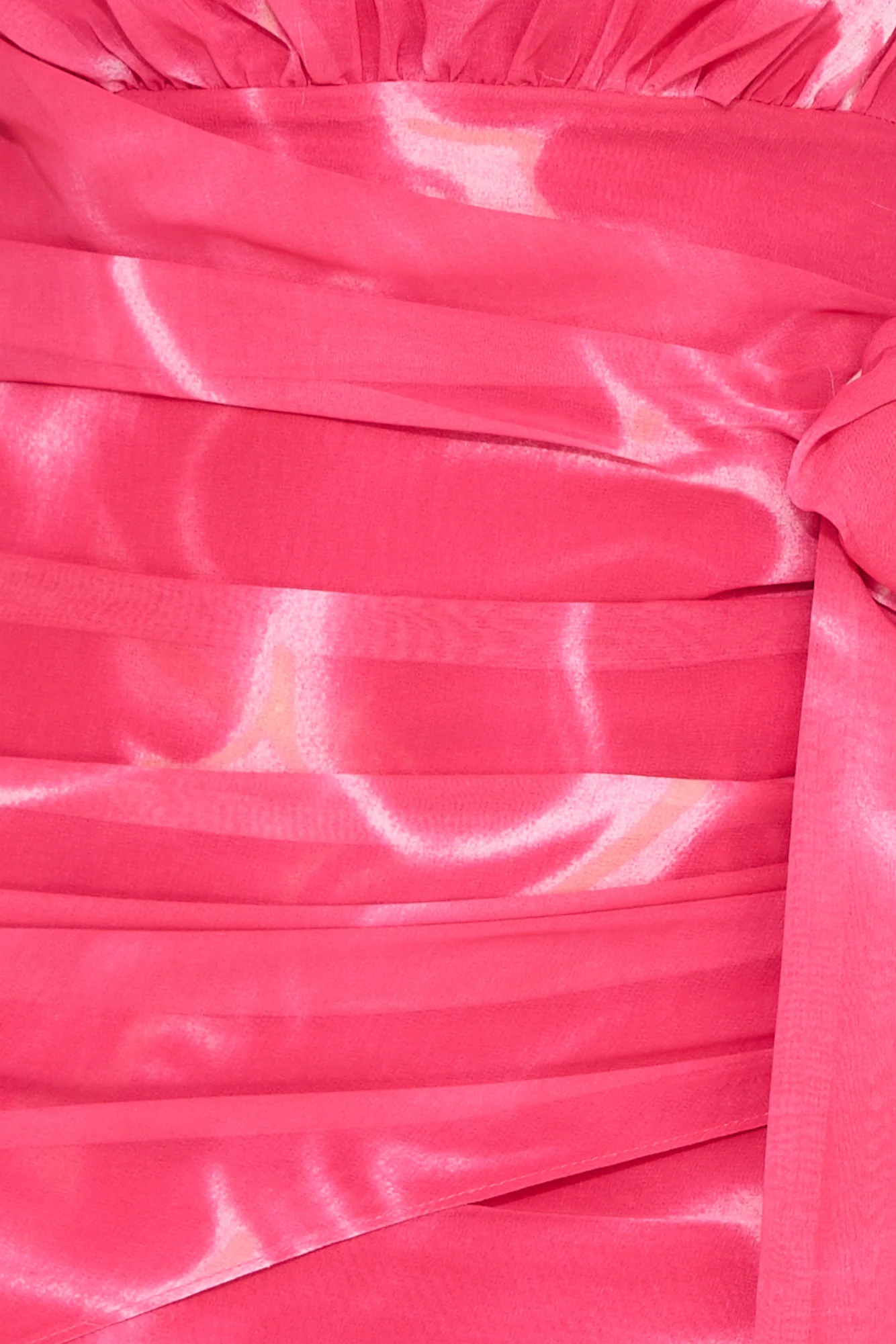 Romance Comes First One Shoulder Mini Dress Pink