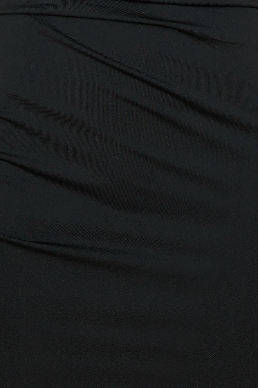 Swim Star Mini Dress Black