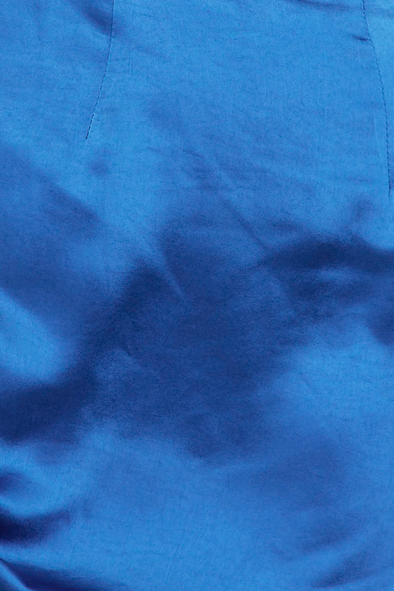 Positions Satin Dress Cobalt