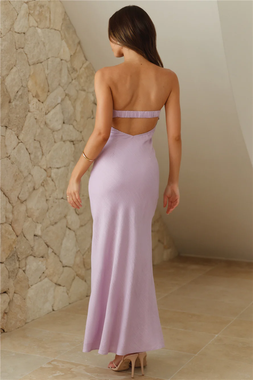 Moves To Make Maxi Dress Lilac