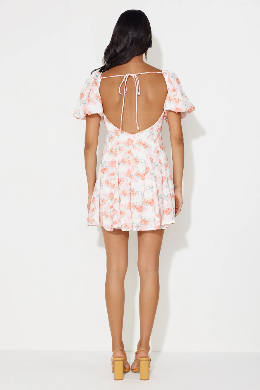 Dreams To Be Mini Dress Orange
