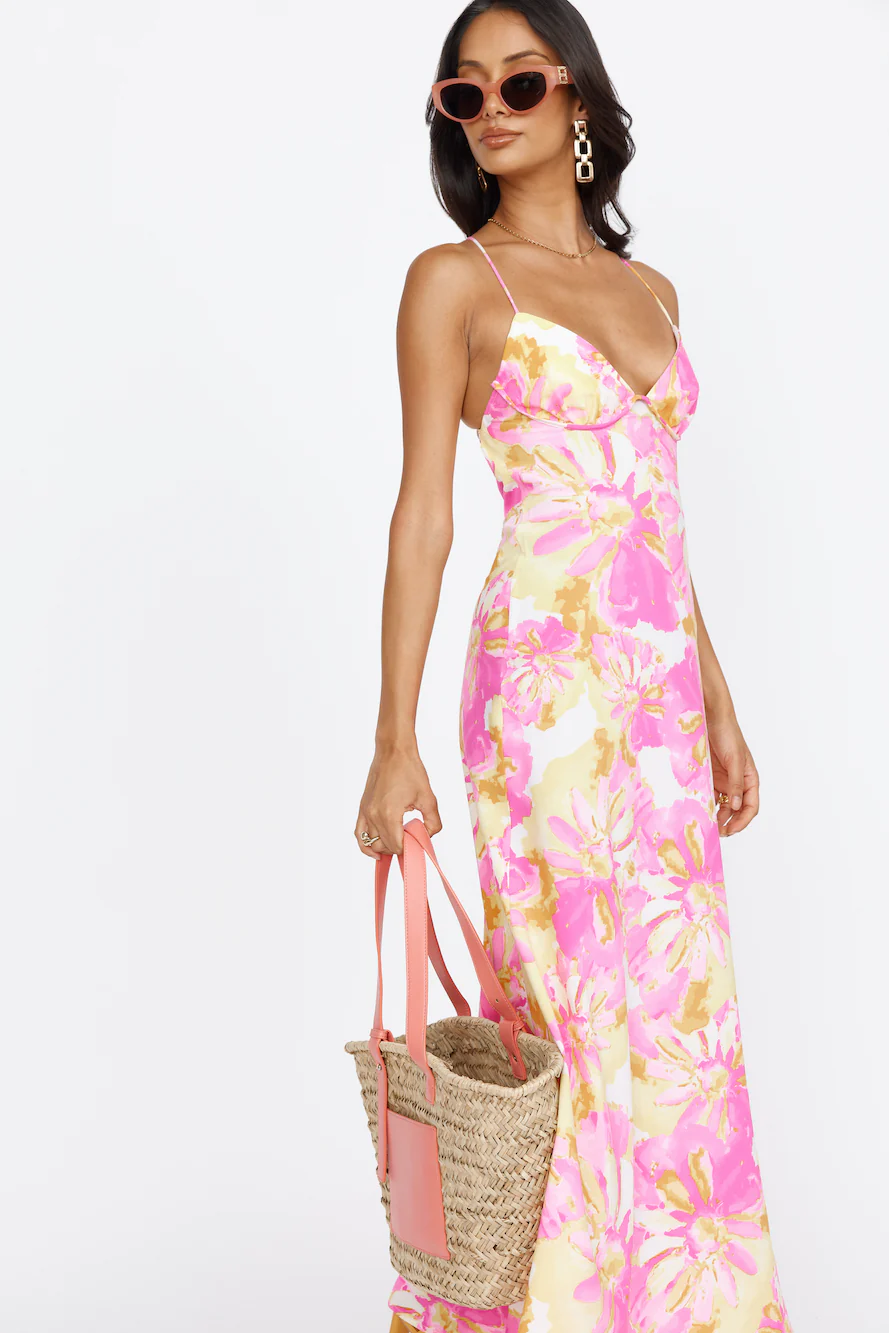 Outback Party Maxi Dress Pink