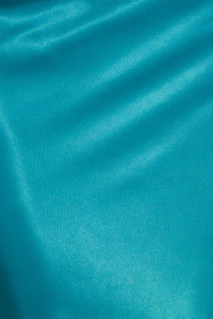 Sleekest Girl Midi Dress Teal