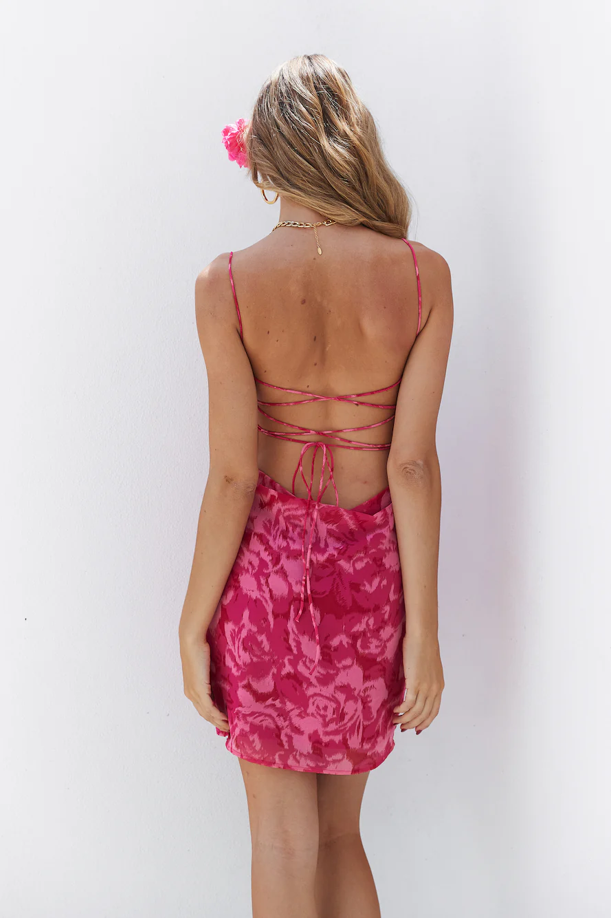 Hottest Girl Here Mini Dress Pink