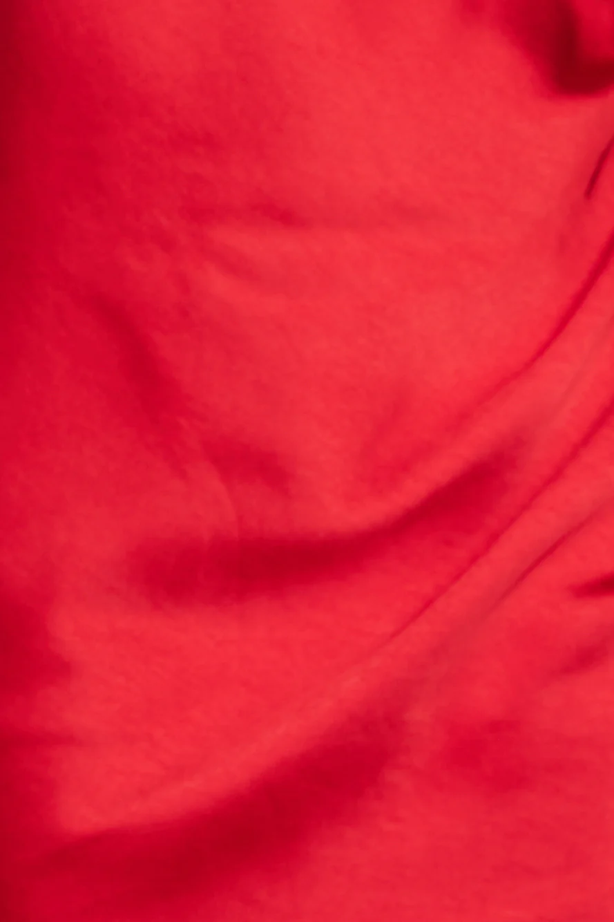 Dream Gal Satin Mini Dress Red