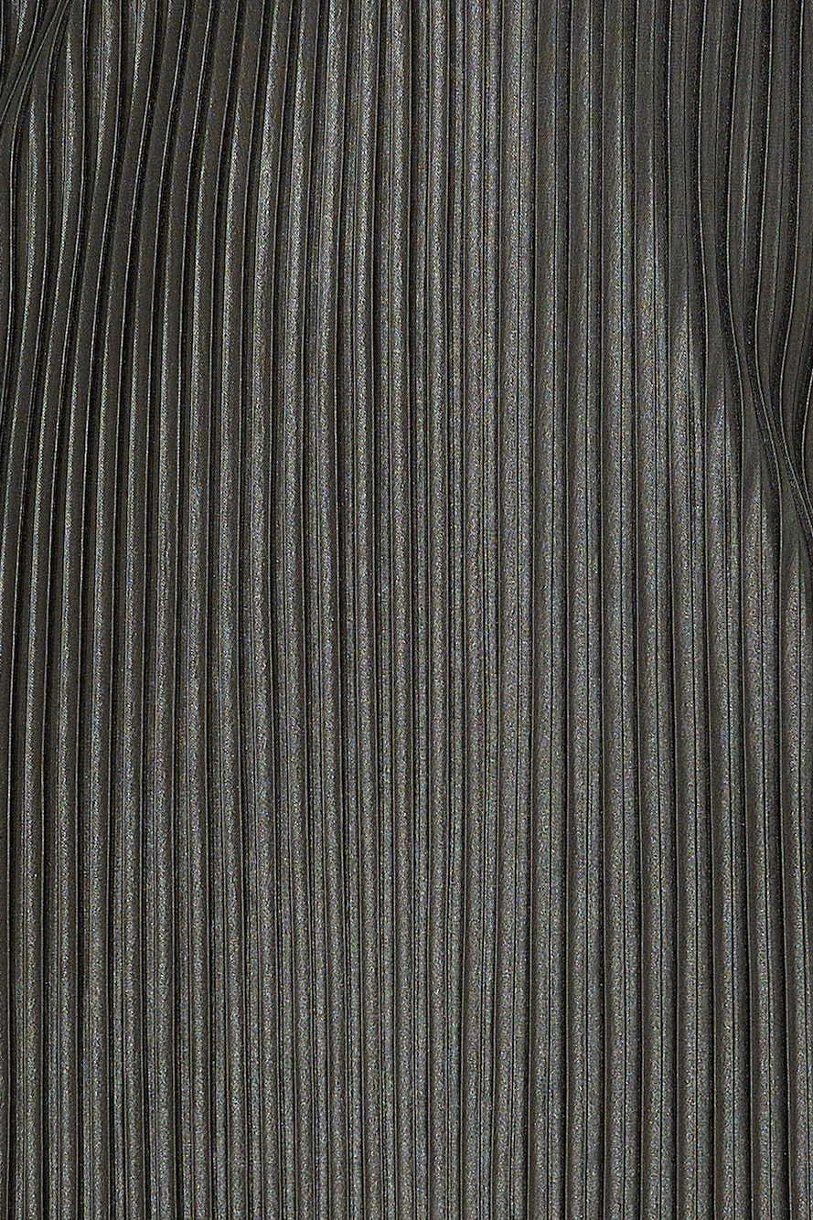 Plisse Lovers Mini Dress Charcoal