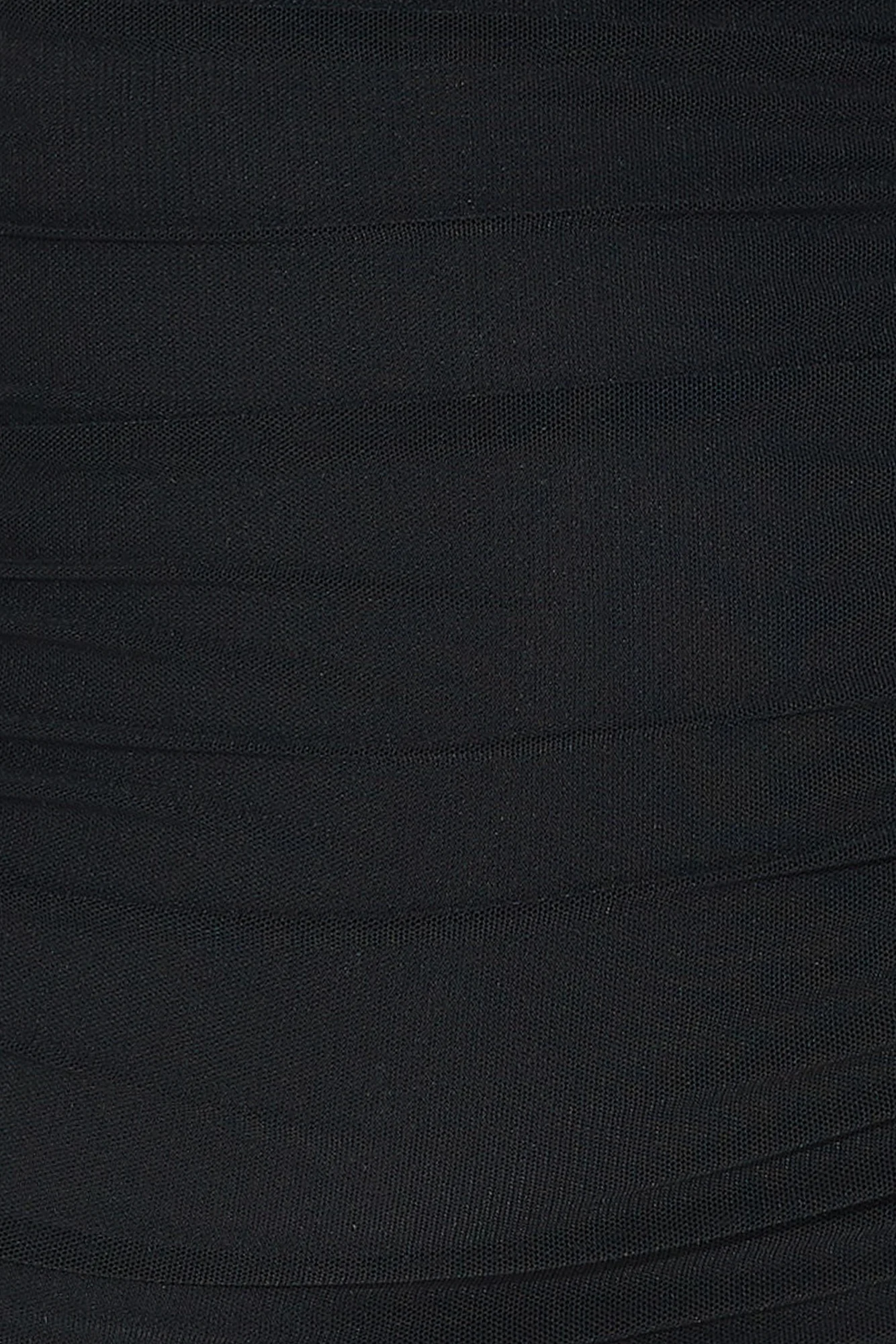 Darcy Doll Off Shoulder Mesh Mini Dress Black