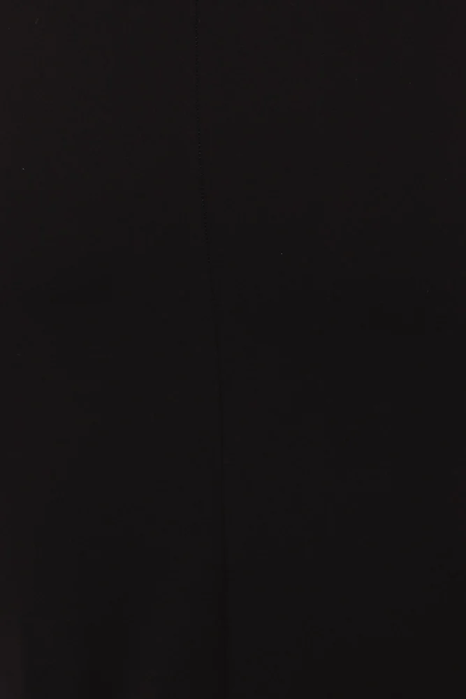 Leave The Light On Midi Dress Black