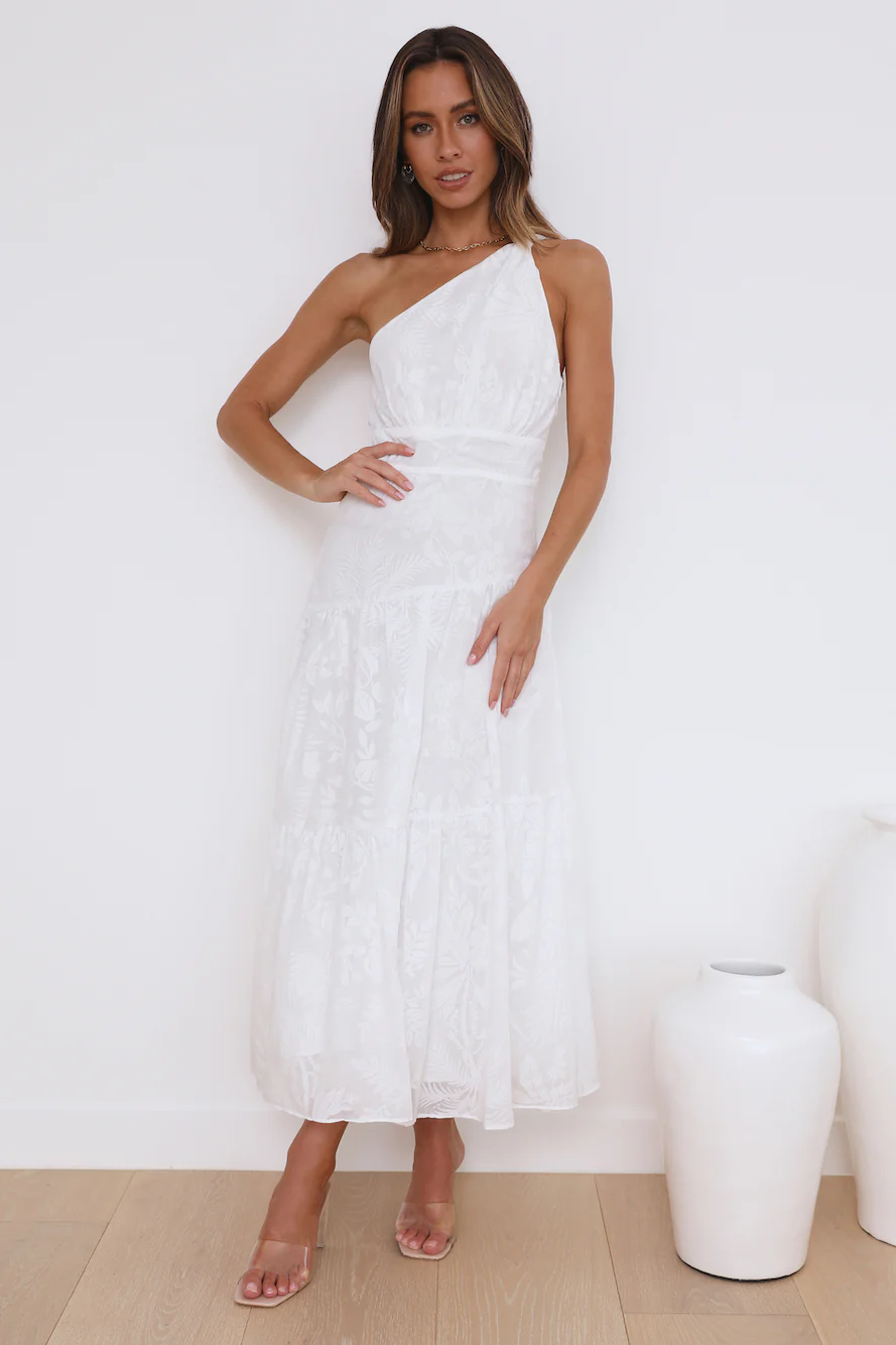 Dream Midi Dress White