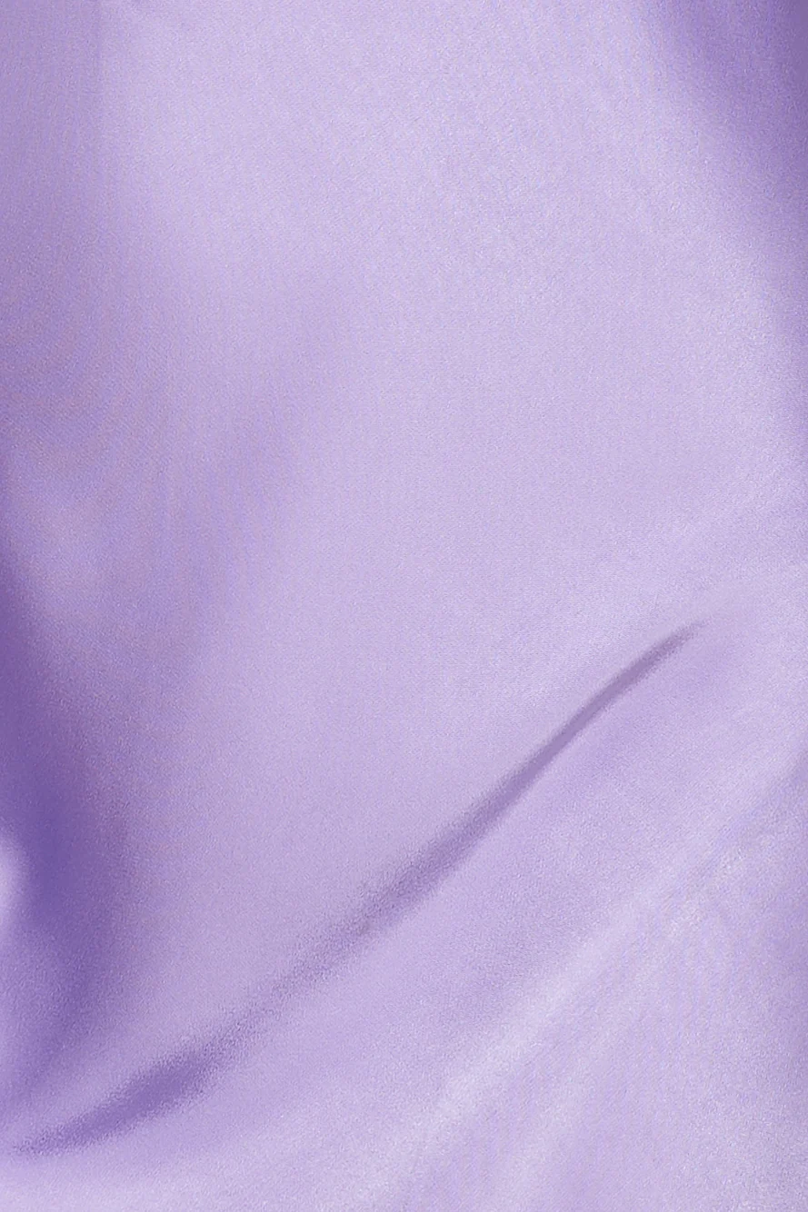 Meet Tonight Satin Dress Lilac