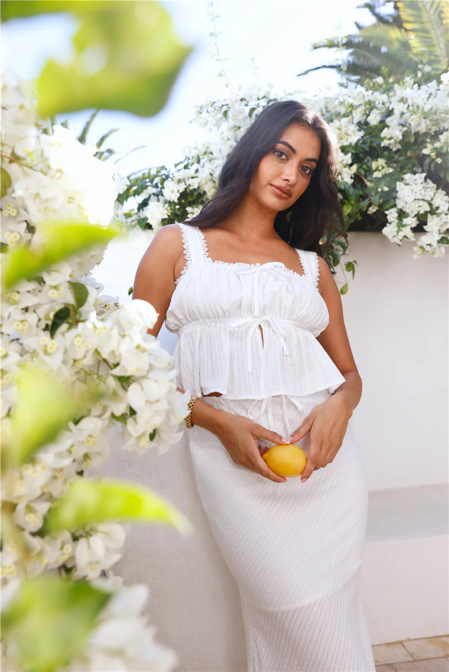 Aurora's Aria Top White